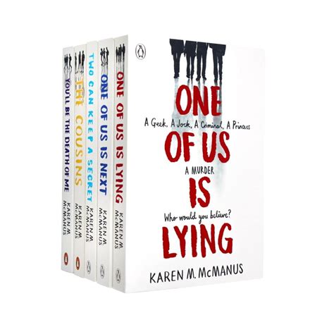 Karen M Mcmanus 5 Books Collection Set Youll Be The Death Of Me The