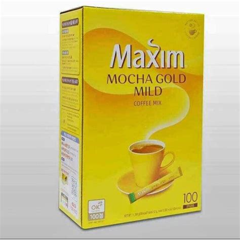 Maxim Mocha Gold Mild Coffee Mix 100s Or 50s Shopee Philippines