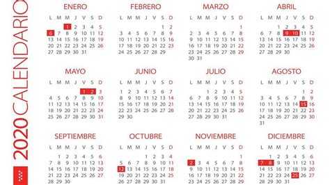 Calendario Laboral Madrid 2020 Días Festivos Y Puentes Tribuna De La