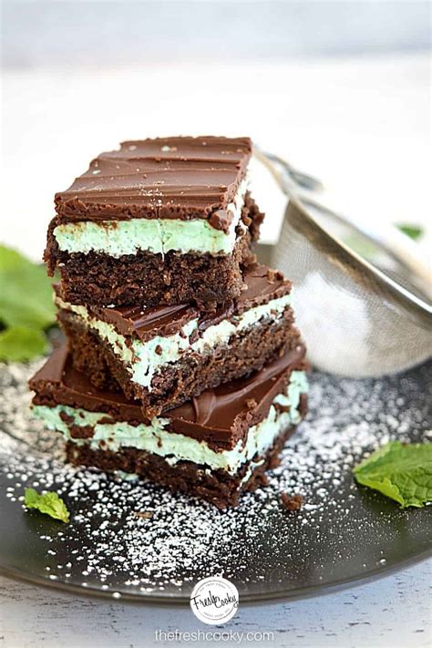 The Best Mint Chocolate Brownies The Fresh Cooky