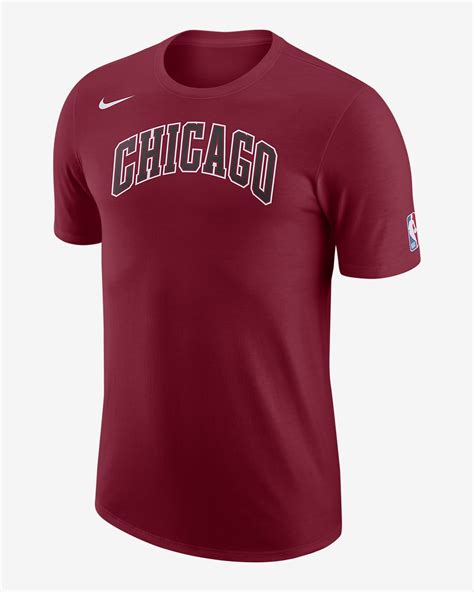 Chicago Bulls City Edition Mens Nike Nba Logo T Shirt Nike Se