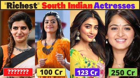 Top 10 Richest South Indian Actresses According To 2022 Youtube