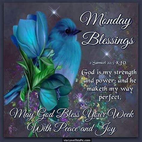 Monday Blessings Beautiful Image Quote Pictures Photos And Images For