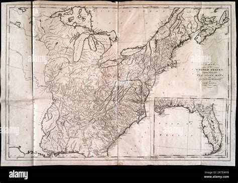 A Map Of The United States Compiled Chiefly From The State Maps And