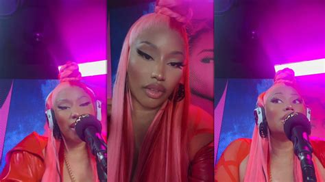 Nicki Minaj Instagram Live Stream 3 March 2023 IG LIVE S TV