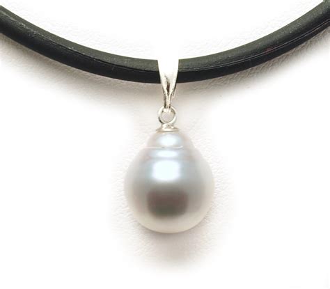 Semi Baroque South Sea Pearl Pendant Set In 14k Gold Or Sterling Silver
