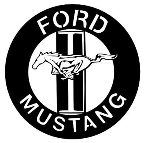 Mustang Ford Sign Dxf Svg File Plasma File Only Etsy