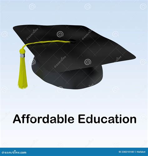 Affordable Education Concept Stock Illustration - Illustration of