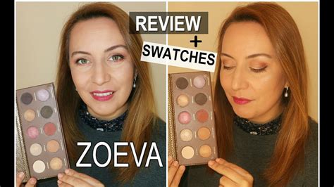 Green Eyes Radiant Makeup With Zoeva Cocoa Blend Paletteswatchesreview Youtube