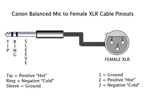 Xlr To 1 4 Wiring Diagram