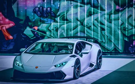 Download Wallpapers Lamborghini Huracan 4k Tuning Supercars