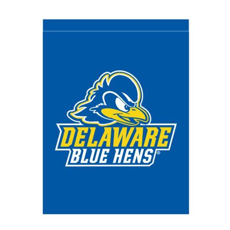 University Of Delaware Word Mark Logo Flag Royal National 5 And 10