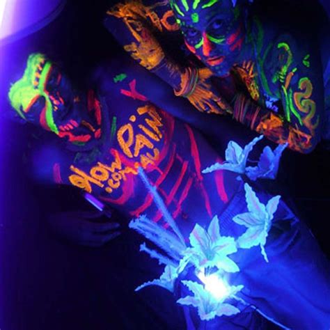 Uv Black Light Neon Rave Body Paint