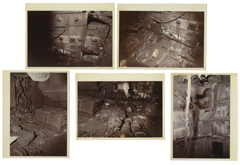 Lot Detail Apollo 1 Fire Investigation Photos Forty One 8 X 10