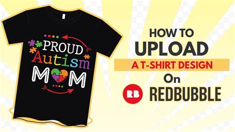 How To Upload A T Shirt Design On Redbubble T Shirt Design Tutorial