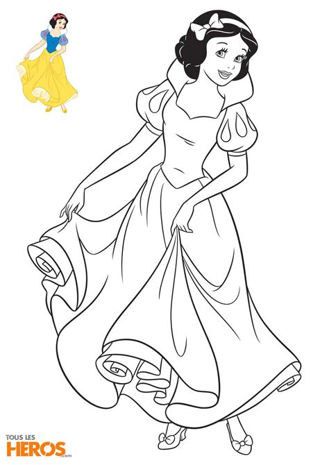 Des princesses, héros et personnages de disney. Coloriage Gratuit Princesse Disney A Imprimer | danieguto.net