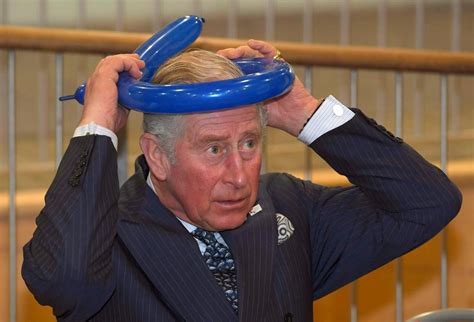 Prince charles is portrayed by actor billy jenkins and julian baring as a child and later adolescent, and by josh o'connor as an adult. Prince Charles fashions balloon crown during college visit