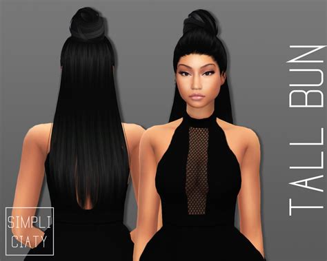 I hope you enjoy it! Sims 4 CC's - The Best: Accessory Hair Buns by Simpliciaty