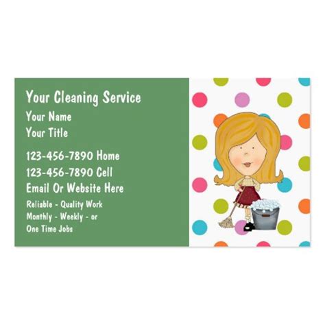 Start with a design, customize, print. House Cleaning Business Cards | Zazzle