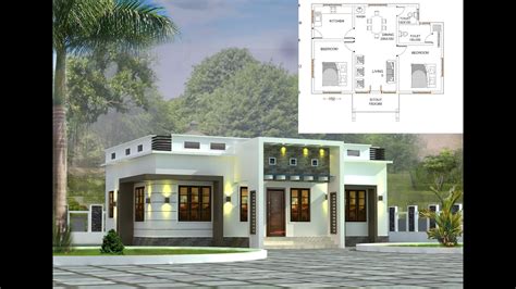 800 Sq Ft 2bhk Modern Single Storey House And Free Plan Home Pictures