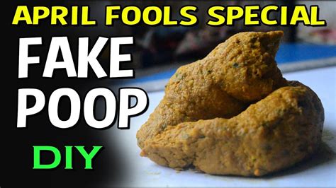 Fake Poop Or Fake Stool Diy April Fools Day Special Easy