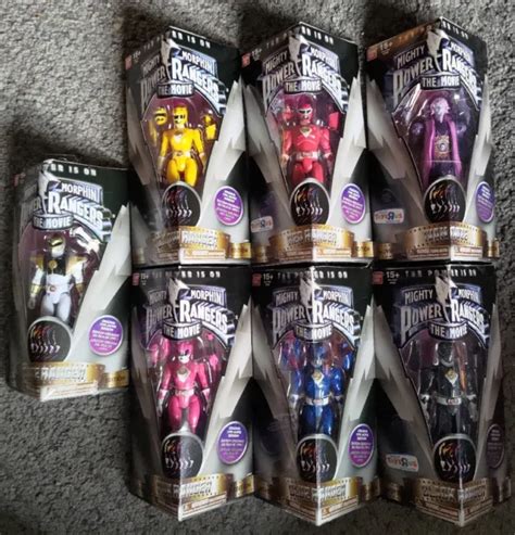 MIGHTY MORPHIN POWER Rangers The Movie Legacy 1995 Actionfiguren Neu