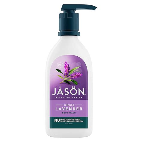 Jason Pure Natural Body Wash Calming Lavender 30 Oz Pack Of 2