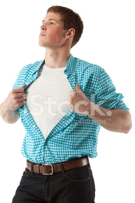 Man Tearing His Shirt Stock Photo Royalty Free Freeimages
