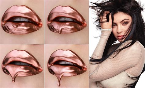 Kylie Jenners Lip Kit Kommt Jetzt In Metallic Farben Schminkzeug