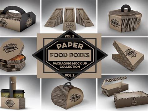 This psd mockup features two scenes of the packaging. 102+ Realistic Food Box Mockups Free PSD Templates ...