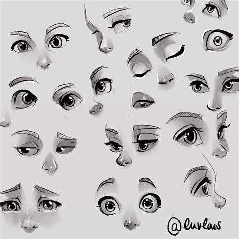 Eye Drawing Cheat Sheet Facial Expressions Cartoon Eyes Drawing Eye Drawing Eye Drawing
