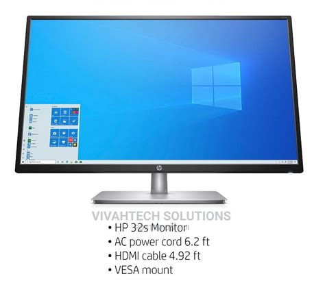 Hp 32s Display Monitor 315 Inches Ipsfhd 1 Hdmi 1 Vga In Nairobi Central Computer