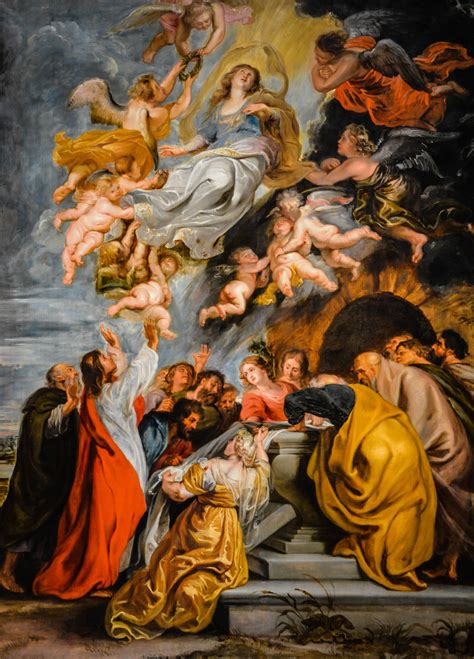 Peter Paul Rubens The Assumption Of The Virgin At National Art