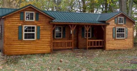 40 Best Log Cabin Homes Plans One Story Design Ideas 8