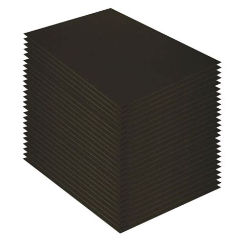Pack Of 25 11x14 316 Black Foam Core Backing Boards Ebay