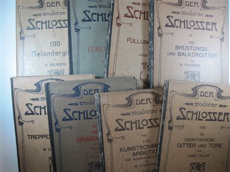 DER MODERNE SCHLOSSER, PRAKTISCHE MUSTERBUCHER IN TASCHENFORMAT.: 8