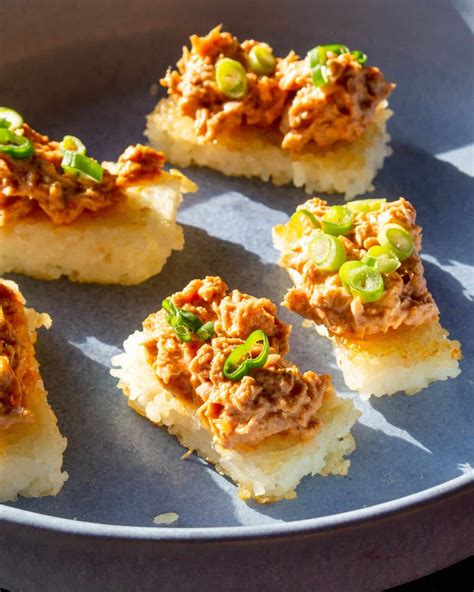 Spicy Tuna With Crispy Rice Budget Recipe Beat The Budget