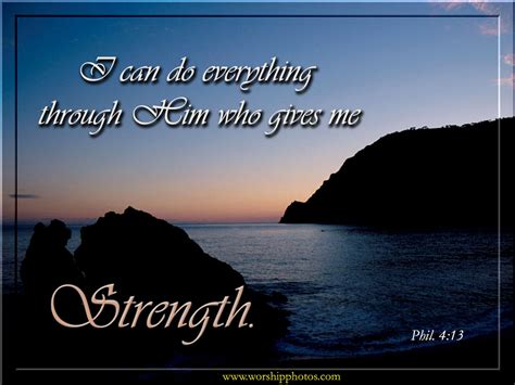 Inspirational Bible Quotes About Strength Quotesgram