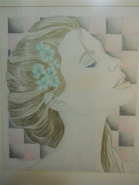 Colored Pencil Portrait Of A Model Who Kate Stern Drew Colored Pencil Portrait Favorite Pins