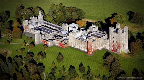 Penrhyn Castle From The Air Aerial Photographs Of Great Britain By