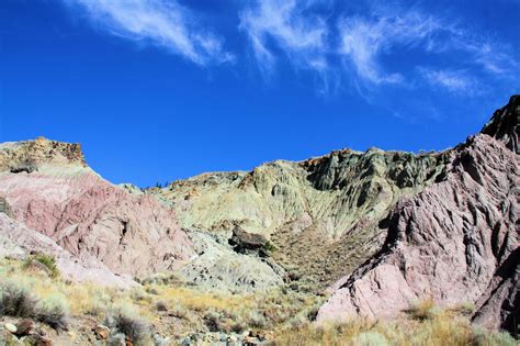 Painted Bluffs Textures And Hues Kamloops Trails