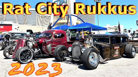 Rat City Rukkus Car Show In Las Vegas Rat Rods Youtube