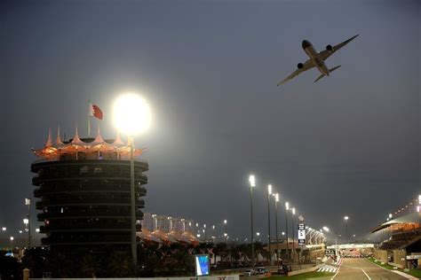 Gulf Air Conducts Flyover In Bahrain To Celebrate The Formula 1 Season
