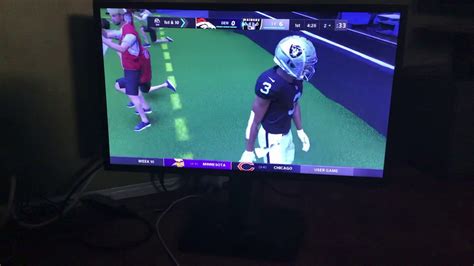 crowd goes wild after kane gets a 52 yard touchdown youtube