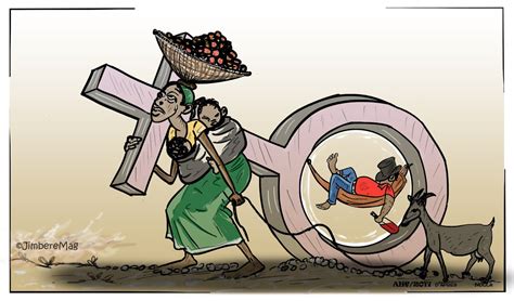 Gender Inequality Africa Cartoons