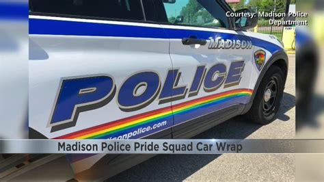 Madison Police Pride Squad Car Wrap Youtube