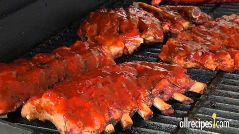 Looking for bbq ribs recipes for summer entertaining? How to use BBQ Grill to Barbeque Ribs Allrecipes - YouTube