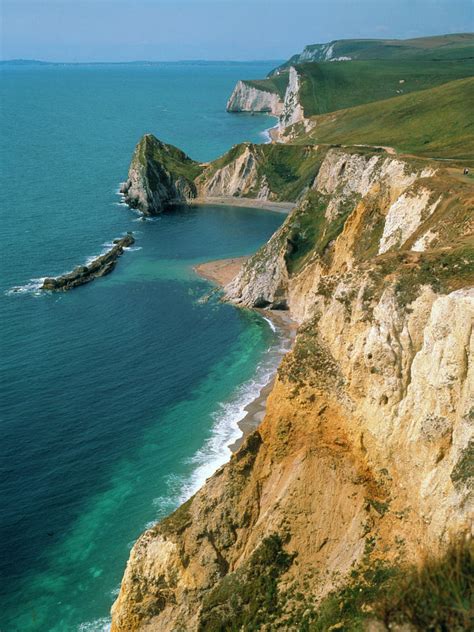 View Of Dorset Coastline Photograph By Martin Landscience Photo