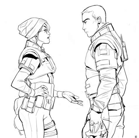 Vigil And Dokkaebi Rainbow 6 Seige Rainbow Six Siege Art Tom Clancys