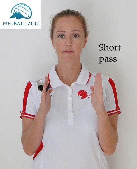 Umpiring Hand Signals Netball Zug
